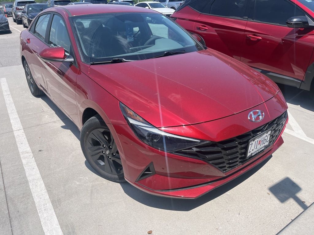 2023 Hyundai Elantra Hybrid Blue