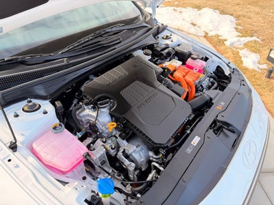 2025 Hyundai Elantra Hybrid Blue