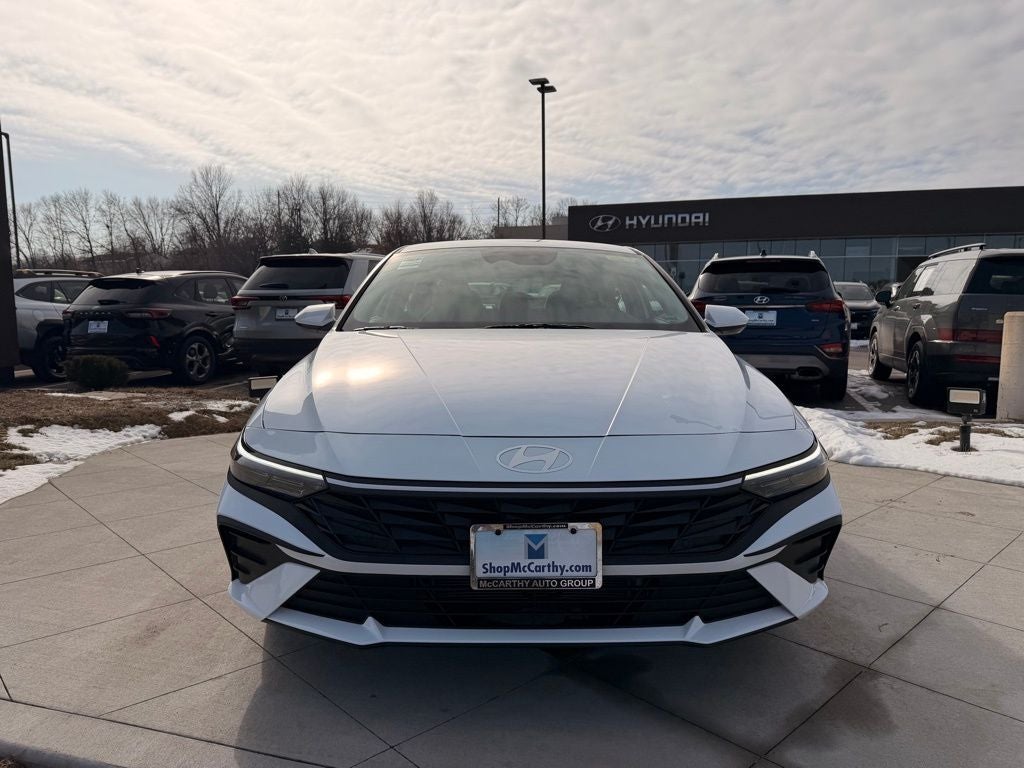 2025 Hyundai Elantra Hybrid Blue