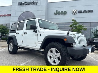 2018 Jeep Wrangler JK Unlimited Sport S 4x4