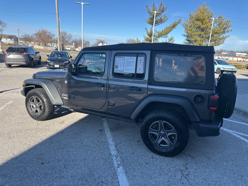 2018 Jeep Wrangler Unlimited Sport S