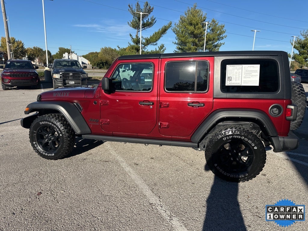 2021 Jeep Wrangler Unlimited Willys