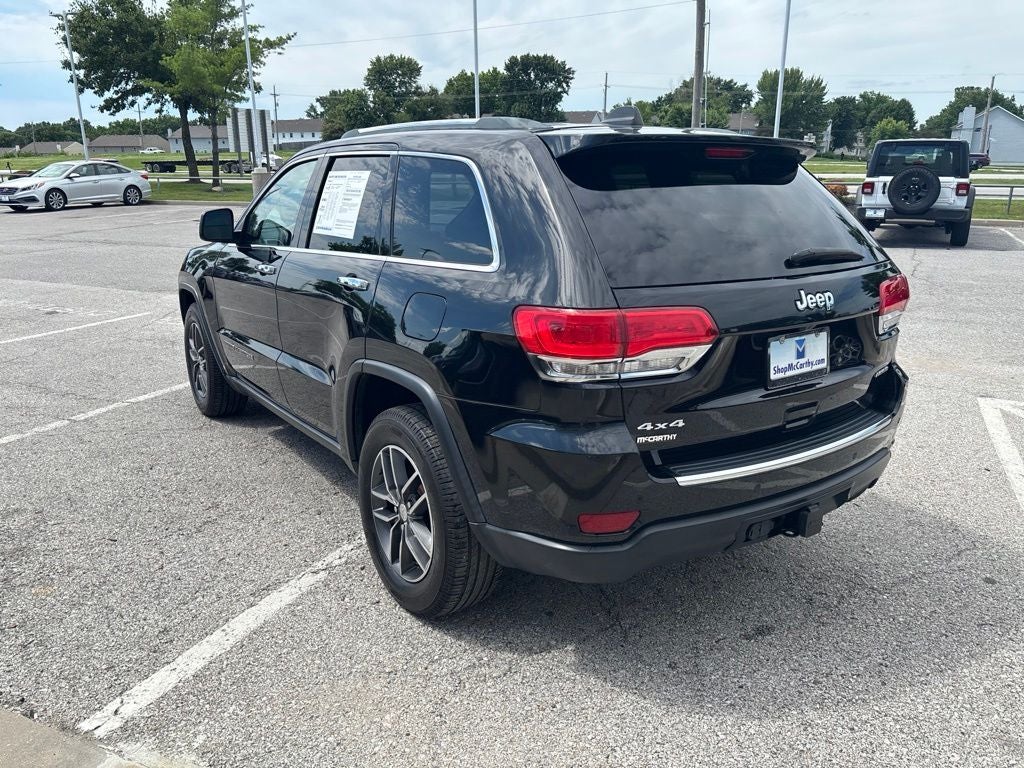 2018 Jeep Grand Cherokee Limited 4x4