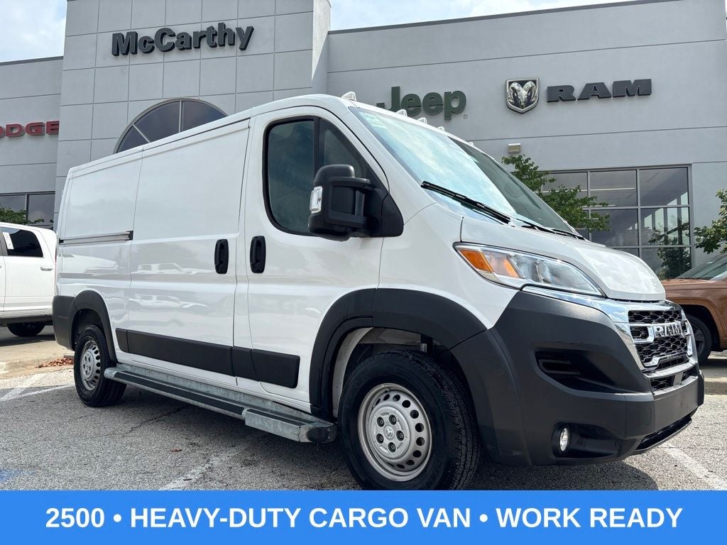 2025 RAM ProMaster 2500 Cargo Van Tradesman Low Roof 136' WB w/Pass Seat
