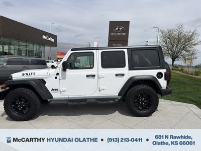 2021 Jeep Wrangler Unlimited Willys