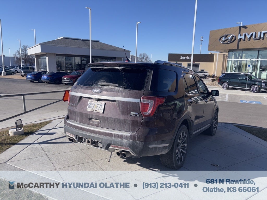 2018 Ford Explorer Platinum