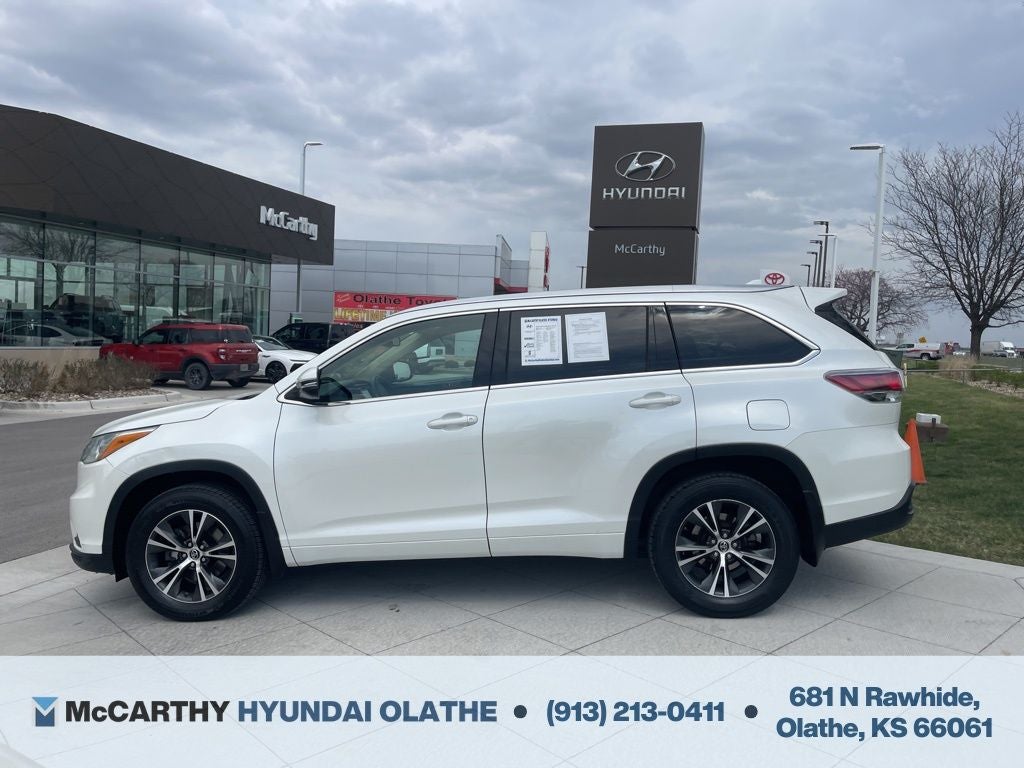 2016 Toyota Highlander XLE V6