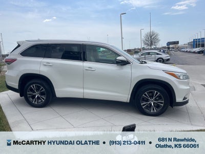 2016 Toyota Highlander XLE V6