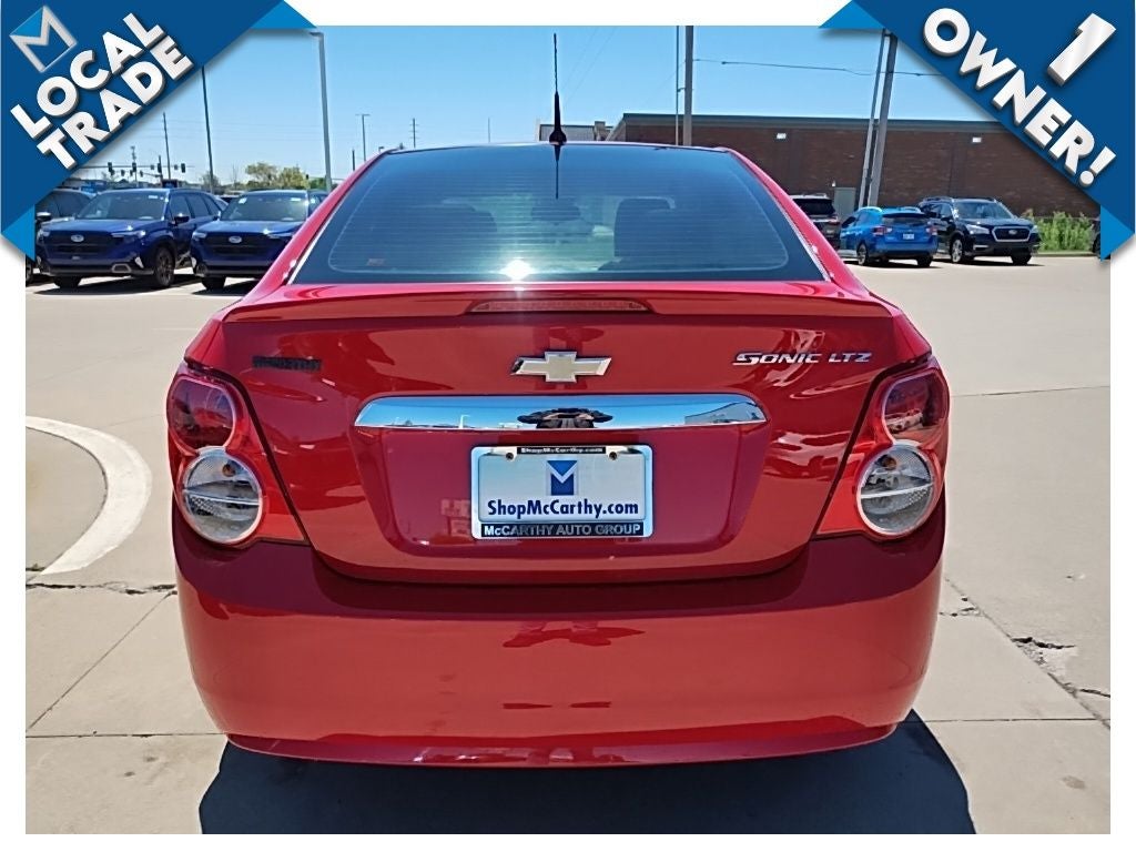 2013 Chevrolet Sonic LTZ