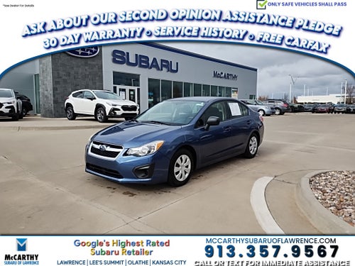 2013 Subaru Impreza 2.0i