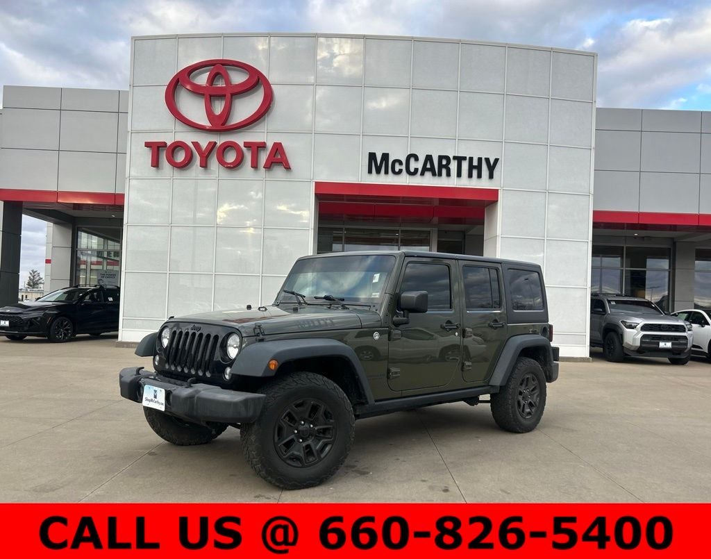 2015 Jeep Wrangler Unlimited Willys