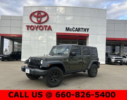 2015 Jeep Wrangler Unlimited Willys