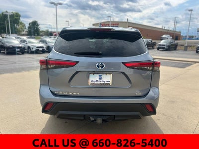 2022 Toyota Highlander Hybrid XLE