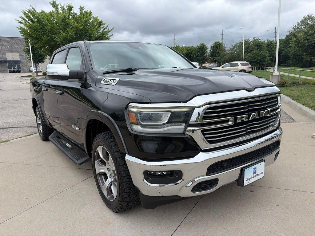 Used 2021 RAM Ram 1500 Pickup Laramie with VIN 1C6SRFJT0MN682176 for sale in Kansas City