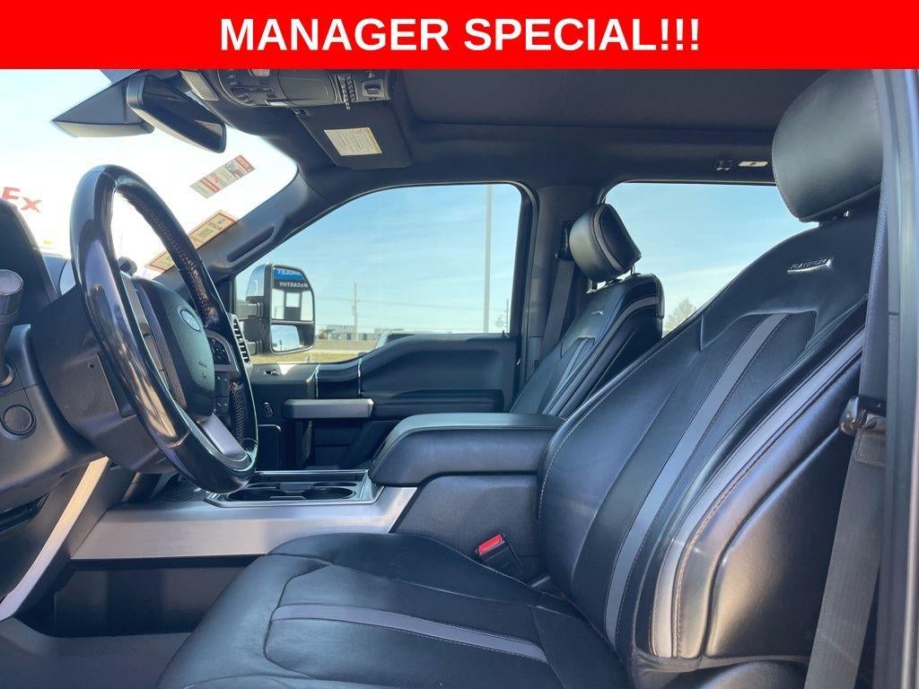 2018 Ford Super Duty F-350 SRW Platinum