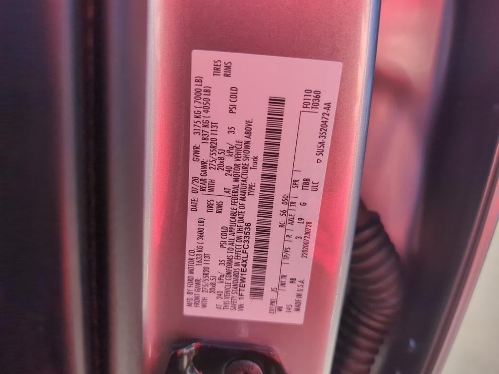 2020 Ford F-150 Platinum