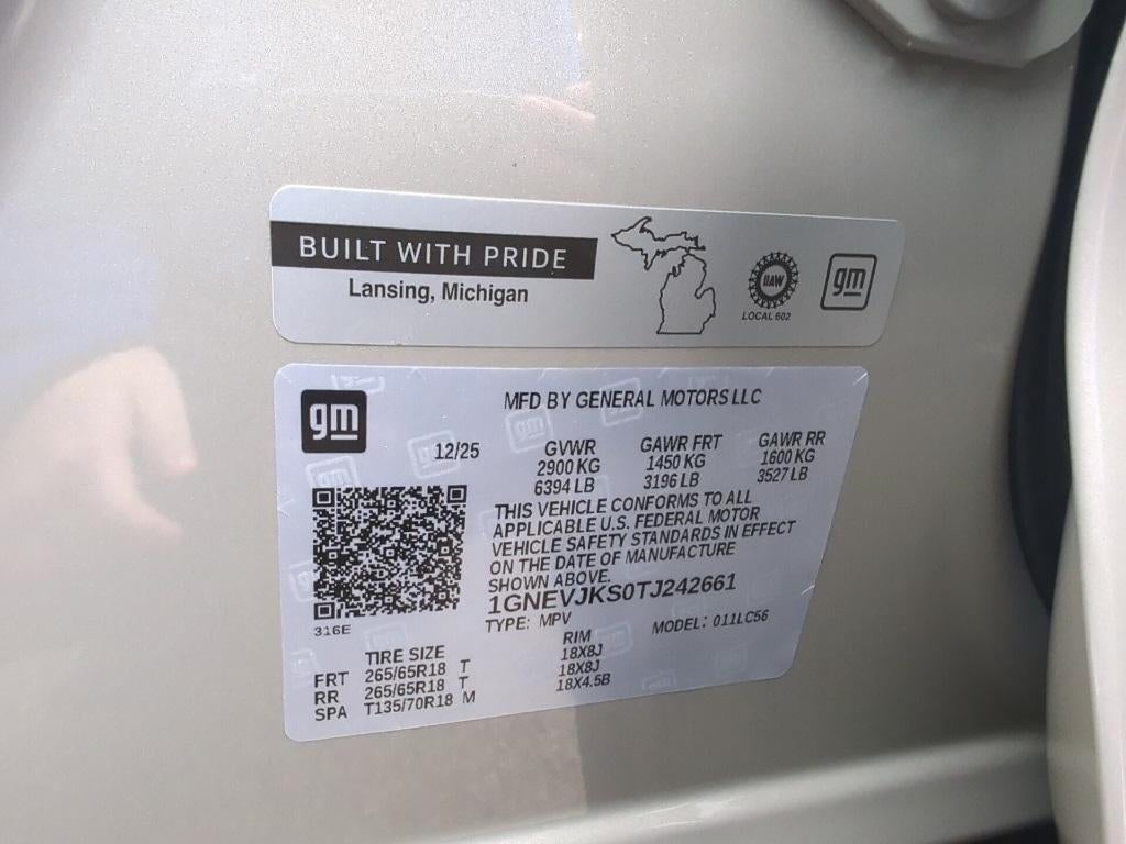 2026 Chevrolet Traverse Z71