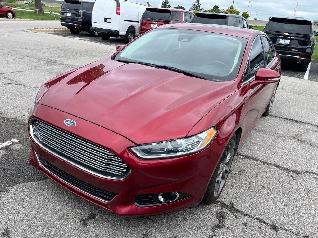Used 2015 Ford Fusion Titanium with VIN 3FA6P0K90FR305045 for sale in Kansas City