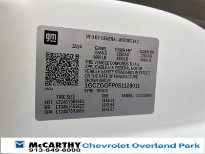 2025 Chevrolet Express Cargo 3500 Base