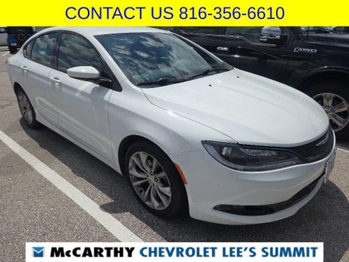 2016 Chrysler 200 S