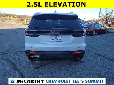 2025 GMC Acadia Elevation