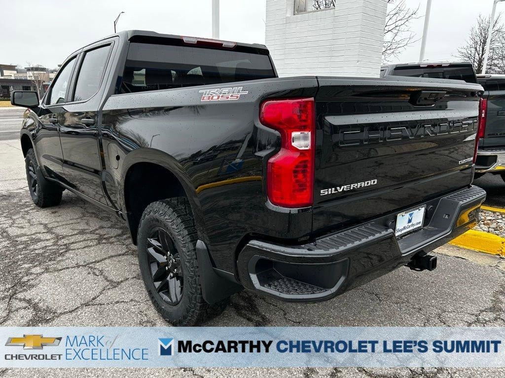 2026 Chevrolet Silverado 1500 Crew Cab Short Box 4-Wheel Drive Custom Trail Boss