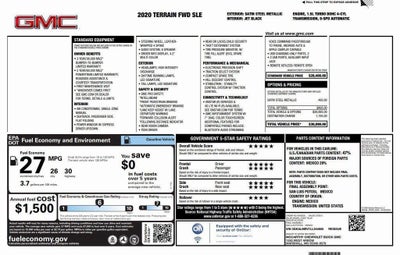 2020 GMC Terrain SLE