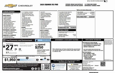 2025 Chevrolet Equinox RS