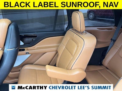 2022 Lincoln Aviator Black Label