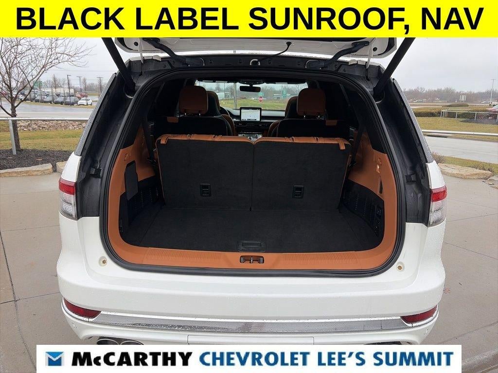 2022 Lincoln Aviator Black Label