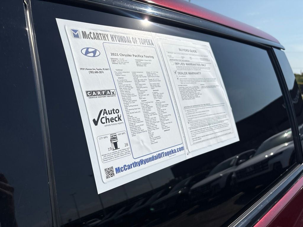 2021 Chrysler Pacifica Touring