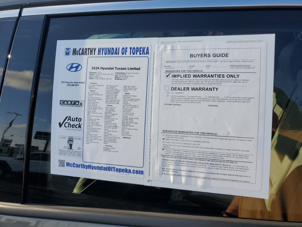 2024 Hyundai Tucson Limited