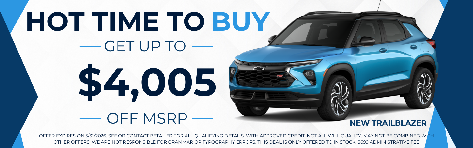 New Trailblazer for Sale Near Kansas City